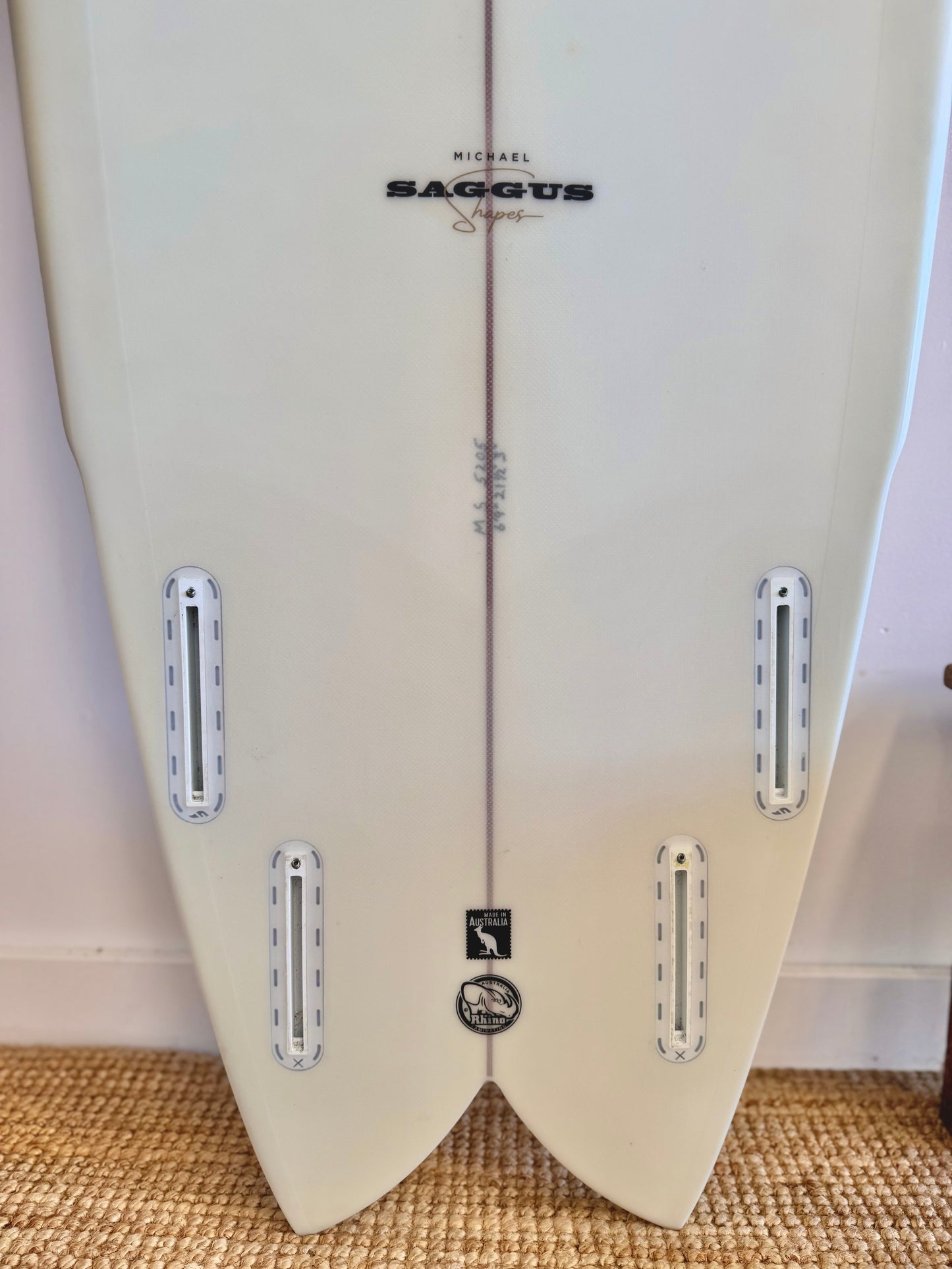 PRE LOVED - Michael Saggus Stinger Quad 6'9