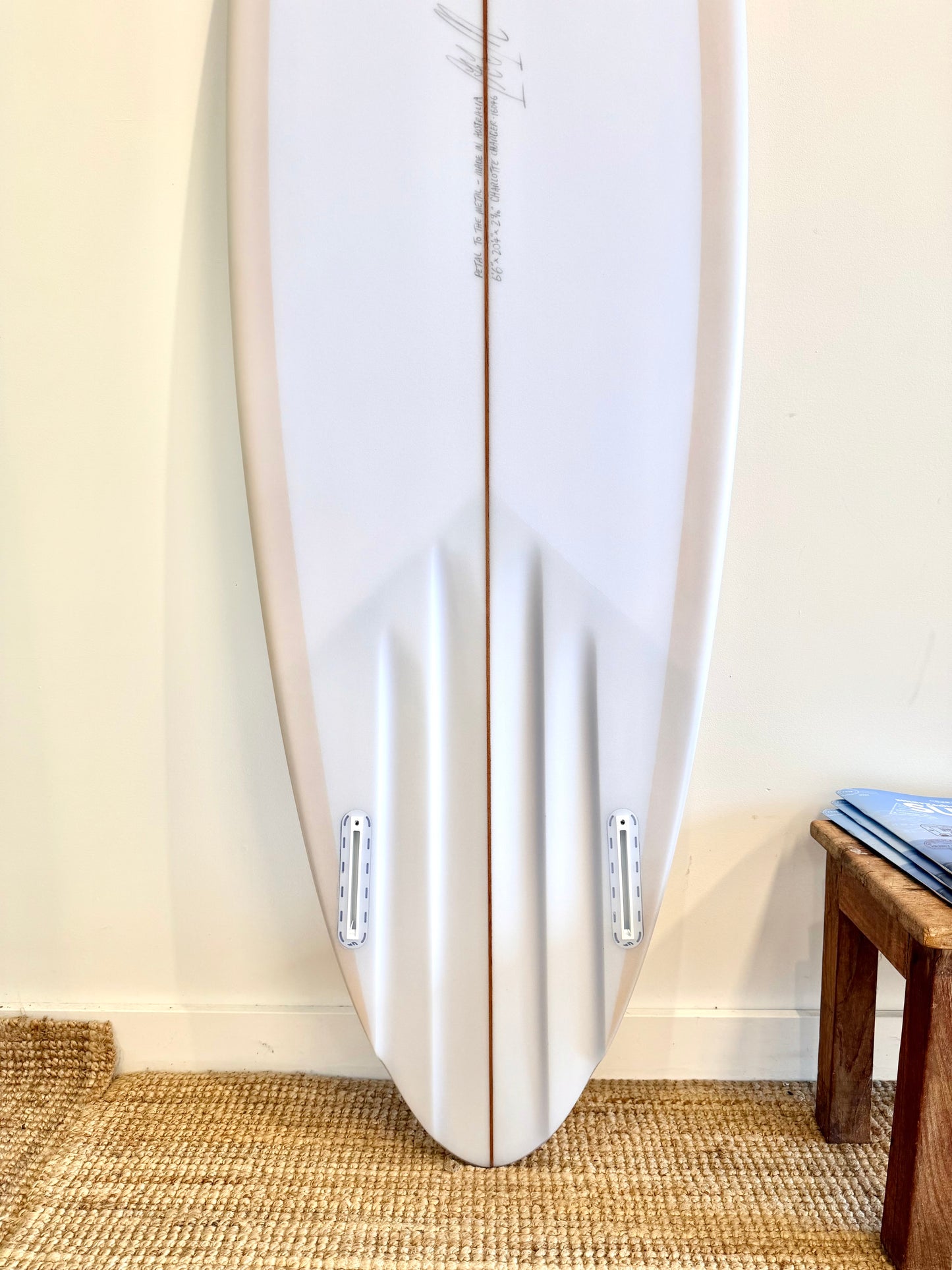 Petal To The Metal Charlotte Charger 6'6 Flat Deck