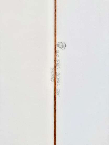 Gunther Rohn Retro Keel Fish 5'8