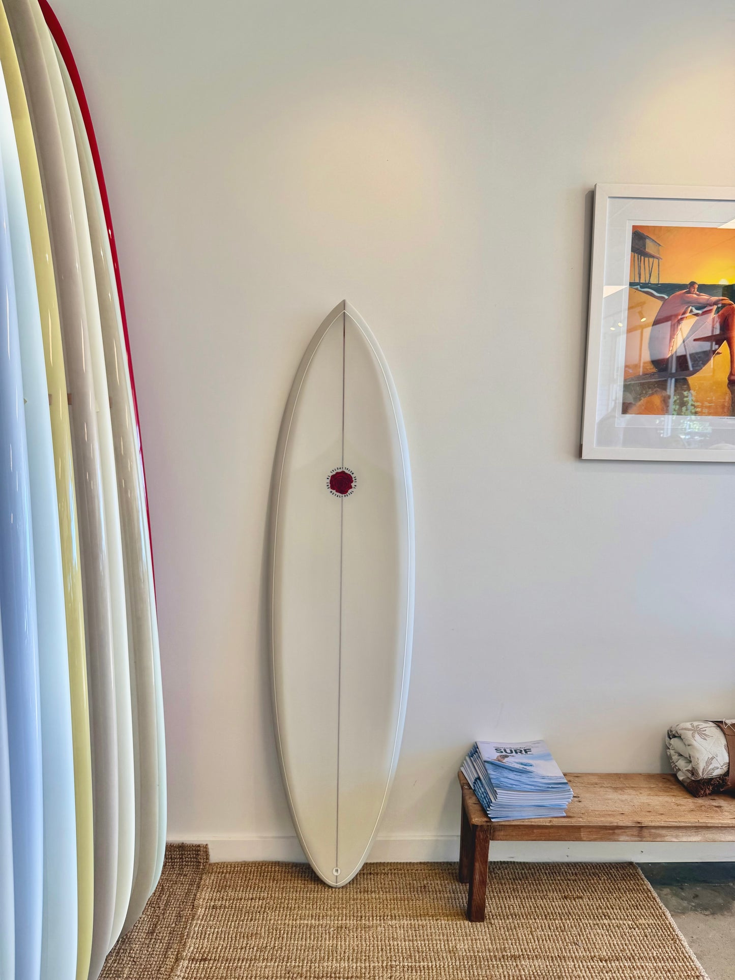 Petal To The Metal Charlotte Charger 6'4 Flat Deck