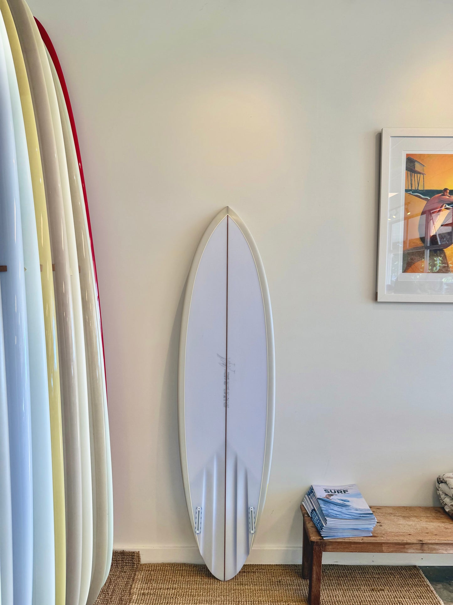 Petal To The Metal Charlotte Charger 6'4 Flat Deck