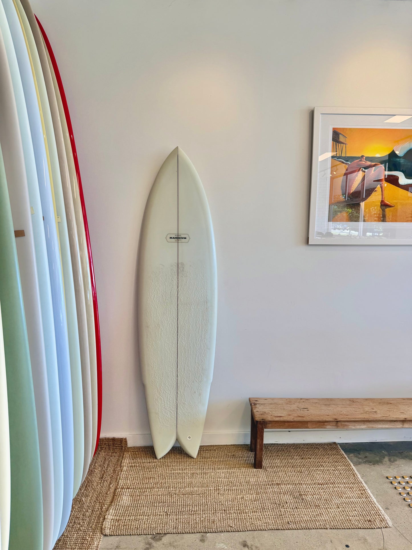 PRE LOVED - Michael Saggus Stinger Quad 6'9