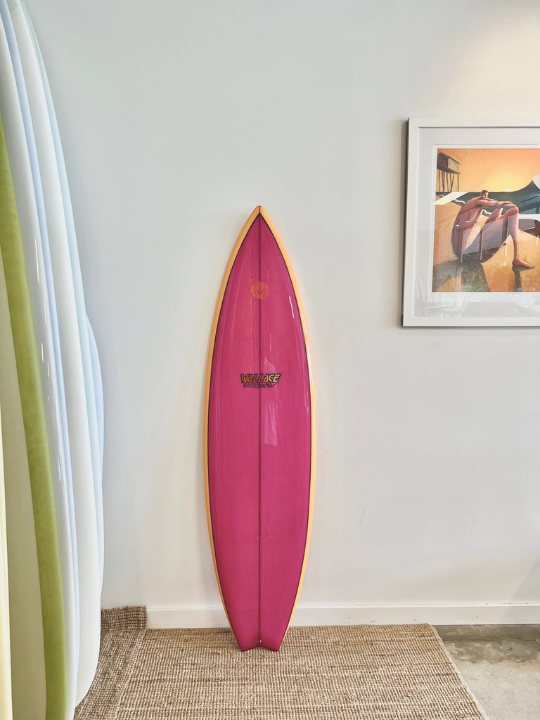 Wallace Surfboards 6'4 90's Thruster