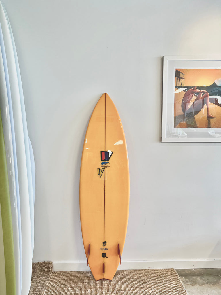 Wallace Surfboards 6'4 90's Thruster