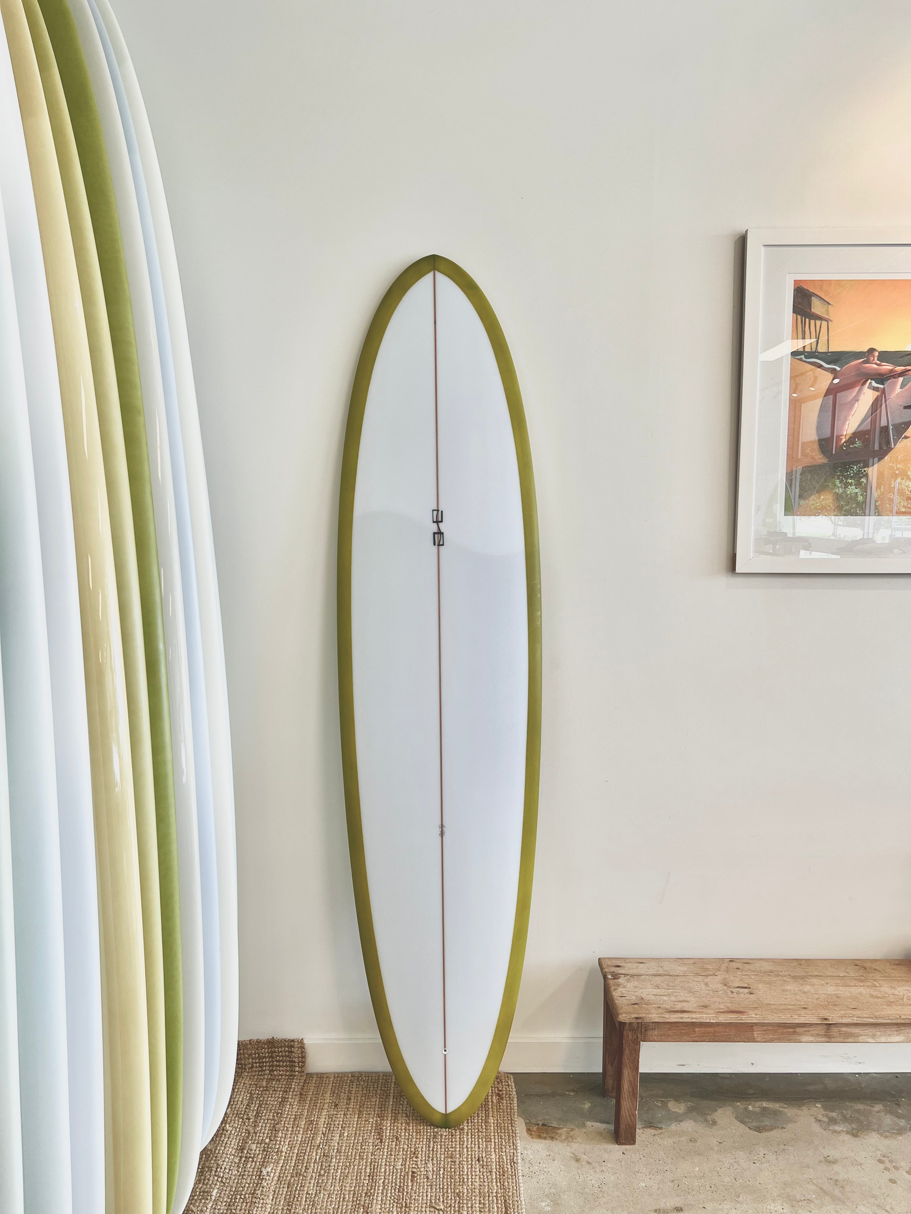 Gato Heroi 9’6 Gato Heroi Smooth Operator 9'6 Single Fin Longboard - Wild