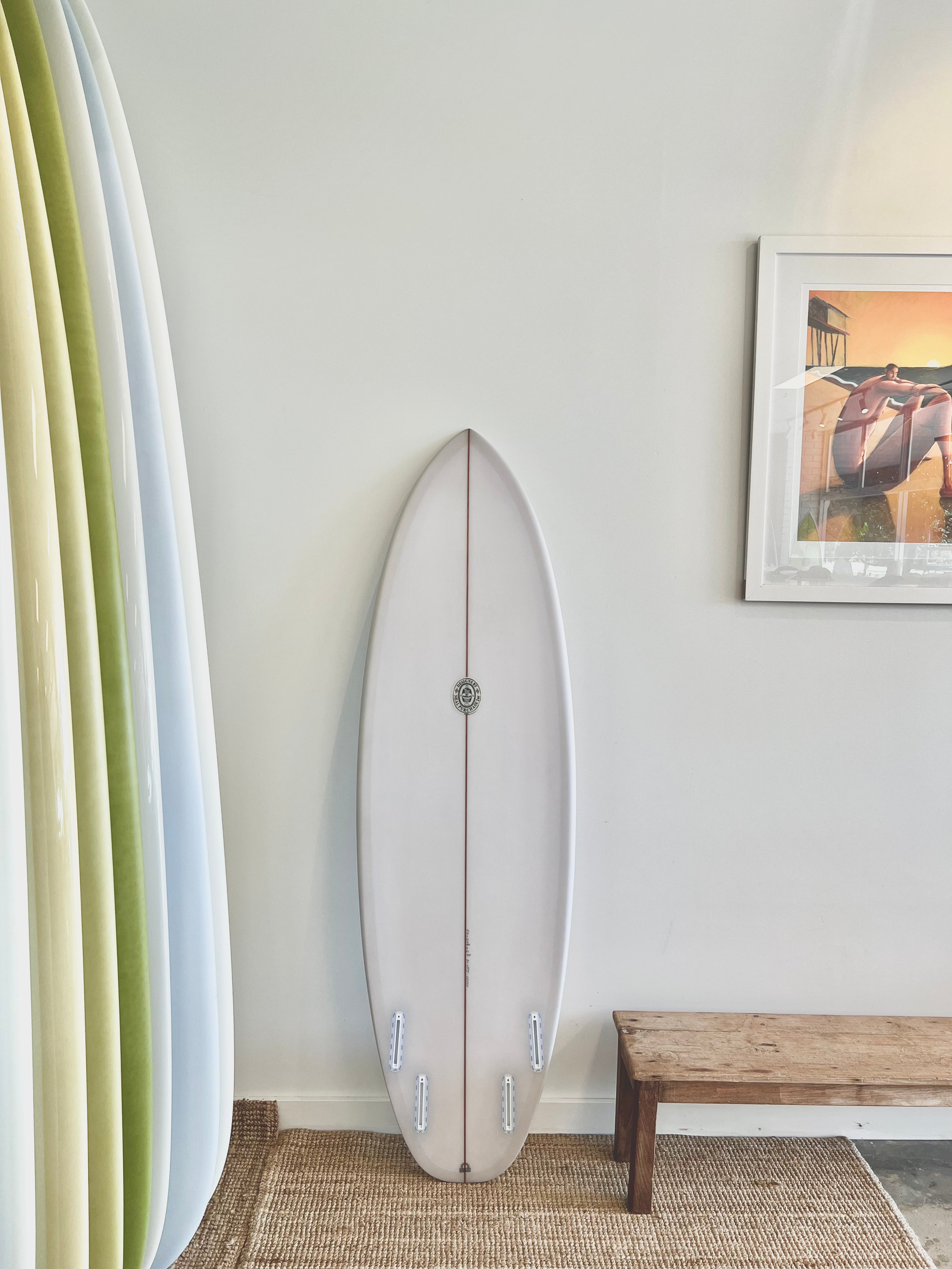 Neal Purchase Jr Tri 6'0”x18'1/4”x2'1/4” Used Neal Purchase Jnr Twin Surfboard for Sale in San Diego