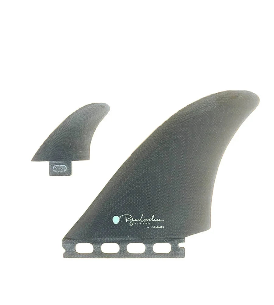 True Ames Lovelace Plastron Twinzer Fin Set - FCS / Futures Compatible