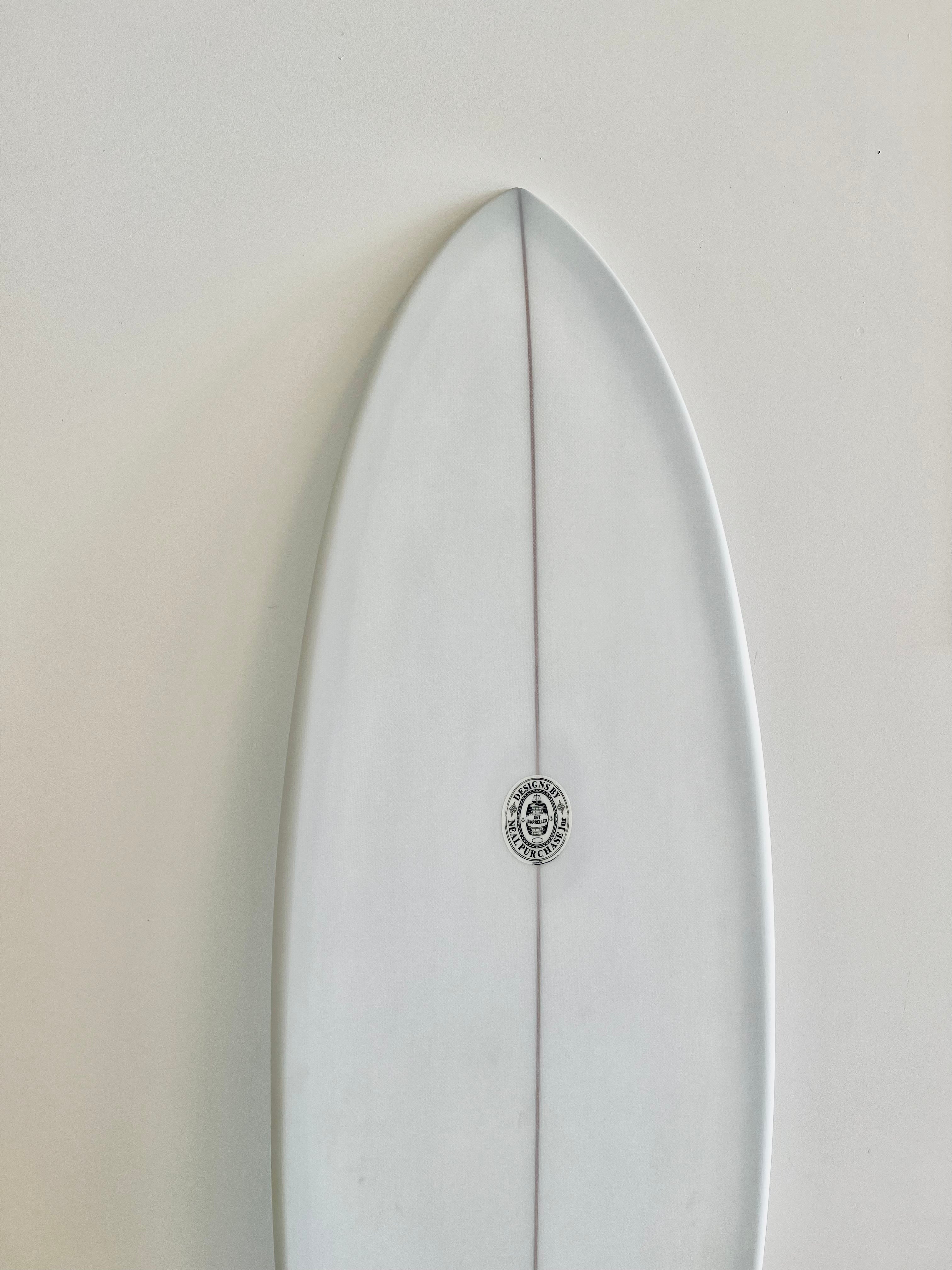 Neal Purchase Jr Tri 6'0”x18'1/4”x2'1/4” Used Neal Purchase Jnr Quartet Quad Surfboard for Sale in